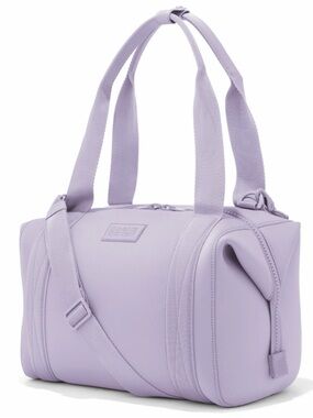 Dagne Dover Landon Neoprene Carryall Dusk Violet, Small Used Once W/Dustbag